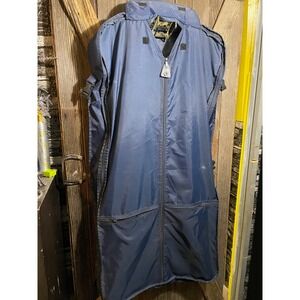 Holiday‎ Garment Bag Luggage Suit Garment Bag Suitcase Navy Blue Travel Bag